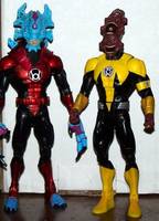 Nite Lik and Maash (Green Lantern) Custom Action Figure