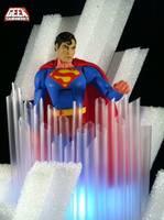 Superman: the Movie | Fortress of Solitude Console Mini Display (Movie Masters) Custom Action Figure