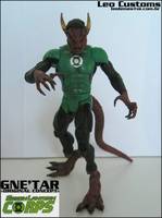 Green Lantern GNE'TAR (Original Concept) (DC Universe) Custom Action Figure