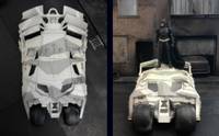 Camo Tumbler | Batmobile | Batman | Batman Begins | the Dark Knight | the Dark Knight Rises (Movie Masters) Custom Action Figure