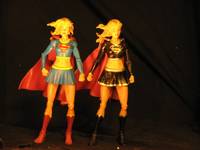 Supergirl Black & Silver (DC Universe) Custom Action Figure