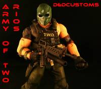 Rios ARMY of TWO (Army of Two) Custom Action Figure