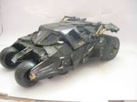 Battle Damaged Batman Begins|the Dark Knight |Movie Quality Tumbler outside (Movie Masters) Custom Action Figure