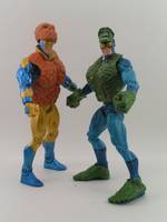 J.L.I . Files: Halloween '87'  (a Tribute to Blue & Gold) (DC Universe) Custom Action Figure