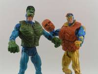 J.L.I . Files: Halloween '87'  (a Tribute to Blue & Gold) (DC Universe) Custom Action Figure
