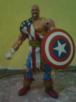 Earth X Captain America (Marvel Universe) Custom Action Figure