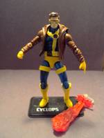 "Optic Blast" Cyclops W/ Jacket (Marvel Universe) Custom Action Figure