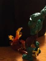 Heatblast (Ben-10) Custom Action Figure