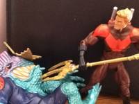 Aqua-Nightwing-Man (DC Universe) Custom Action Figure