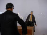 Batman Begins |Tom Wilkinson |Carmine Falcone V2 (Movie Masters) Custom Action Figure