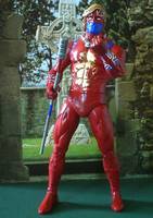 Captain Britain (70's Outfit) (Avengers) Custom Action Figure