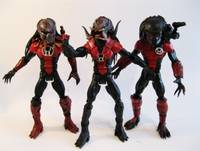 Red Lantern Corps - Berserker Predator (Green Lantern) Custom Action Figure