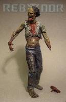 The Walking Dead Custom Zombie Lurker (Zombies) Custom Action Figure
