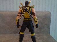 Scorpion MK9 Jazwares Repaint (Mortal Kombat) Custom Action Figure