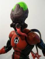 Red Lantern Corps - Ma-Racks (Green Lantern) Custom Action Figure