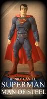 Henry Cavill SUPERMAN: Man of Steel (Movie Masters) Custom Action Figure