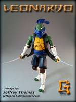 Leonardo (Teenage Mutant Ninja Turtles) Custom Action Figure