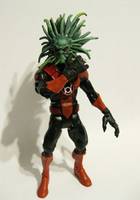 Red Lantern Corps - B' Lackart (Green Lantern) Custom Action Figure