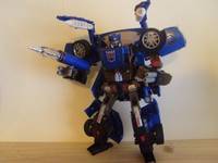 Soundwave Corvette (Transformers - Alternators) Custom Action Figure