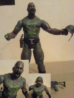 Green Lantern - John Stewart WW2 (DC Universe) Custom Action Figure