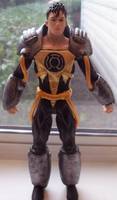 Earth Prime SuperBoy form Sinestro Corps (DC Direct) Custom Action Figure