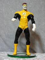 SC Bizzaro Lantern (Green Lantern) Custom Action Figure