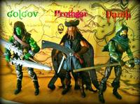 Bandits Ahoy!!!   Hrothar the Horrible (Original) Custom Action Figure