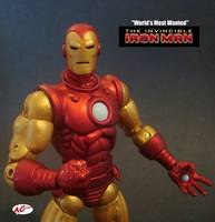 Invincible Iron Man (World's Most Wanted) (Marvel Legends) Custom Action Figure