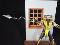 Scorpion Repaint (MK 9) (Mortal Kombat) Custom Action Figure