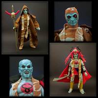Mumm-Ra and the Evil Mutants (Thundercats) Custom Action Figure