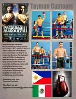 Manny Pacquaio Vs Juan Manuel Marquez (Boxing) Custom Action Figure