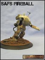 SAFS Fireball ("V") Custom Action Figure
