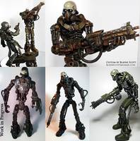 Wasteland: Scarecrow-Class Cyborg Unit (Original) Custom Action Figure