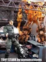 Tony Stark's Work Station (Iron Man) Custom Action Figure