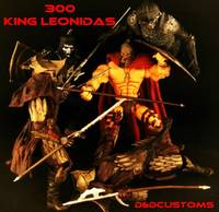 300 King Leonidas Spartan (300) Custom Action Figure