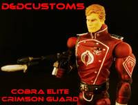 Cobra Crimson Guard Elite 2.0 (G.I. Joe) Custom Action Figure