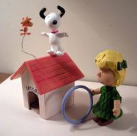Peanuts Snoopy, Woodstock, and Patty with Doghouse (Independent Comics) Custom Action Figure