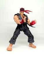 Evil Ryu (Street Fighter) Custom Action Figure