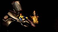 Forge and Prof X with Blackbird (Marvel Universe) Custom Action Figure