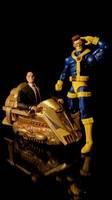 Forge and Prof X with Blackbird (Marvel Universe) Custom Action Figure