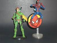 Solo and Spiderman (Team-up) (Marvel Legends) Custom Action Figure