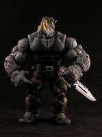 Rocksteady (TMNT) (Marvel Legends) Custom Action Figure