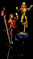 Gambit and Rogue (Marvel Universe) Custom Action Figure