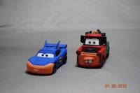 Bat / Lighting & Robin / Mater (Batman & Robin) Custom Vehicle