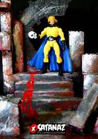 Diorama Asedio, Sentry (Marvel Legends) Custom Diorama / Playset
