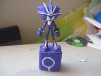 Darkspine Silver (Sonic) Custom Action Figure