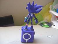 Darkspine Silver (Sonic) Custom Action Figure