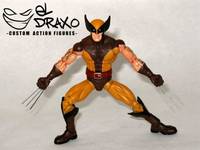 Wolverine (Brown) (Marvel Legends) Custom Action Figure