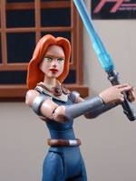 Mara Jade (Animated Style) (Star Wars Clone Wars) Custom Action Figure