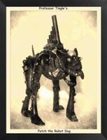 Patch the Steampunk Robot Dog (Tick) Custom Action Figure